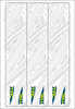 TAC Vanes Arrow Specific Wraps White Size C 4.675 13 pk.