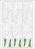 TAC Vanes Arrow Specific Wraps White Size D 4.675 13 pk.