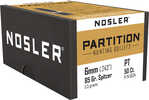 Nosler Partition Bullets 6mm 85 gr. Spitzer Point 50 pk. Model: 16314