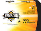 Armscor Target Rifle Ammo 223 Rem. 55 gr. VMAX 20 rd. Model: FAC223-5N