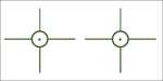 Gunstar Tactical 3D 3 Reticle Green