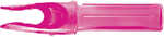 Black Eagle Standard Nock Flo. Pink 12 pk.