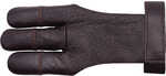 30-06 CowHide Shooting Glove Brown 3 Finger Medium Model: CHSGMD-1