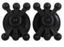 BowJax MonsterJax Limb Dampener Split Black 2 pk. Model: 1025