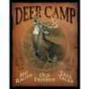 Wild Wings Tin Sign Deer Camp Model: 5227755065