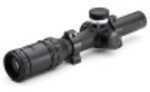 Parker Red Hot Pin-Point Scope 1.25X4 Variable Pin