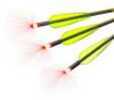 Lumenok Crossbow Nock HD Orange 2219 Flat 3 pk. Model: 2219F3