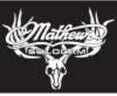 DWD Mathews Decal Skull White 11x7 in. Model: 70757