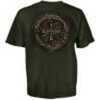 Club Red Twisted T-Shirt Lg Green