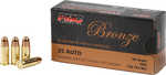 PMC Bronze Pistol Ammo 25 ACP Full Metal Jacket 50 Grain 50 Rounds Model: 25A