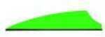 Q2i Fusion X-II Vanes Neon Green 2.1 in. 100 pk. Model: Q2i5043