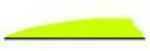 Q2i Fusion X-II Vanes Neon Yellow 3 in. 100 pk. Model: Q2i7046