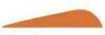 Q2i Duravane-II Vanes Neon Orange 3 in. 100 pk. Model: Q2i11044