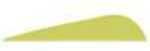 Q2i Duravane-II Vanes Neon Yellow 3 in. 100 pk. Model: Q2i11046