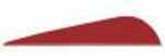 Q2i Duravane-II Vanes Red 3 in. 100 pk. Model: Q2i11047