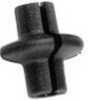 Pine Ridge Kisser Button Slotted Black 1 pk. Model: 2765