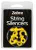 Zebra String Silencer Package Yellow 4 pk. Model: 80756