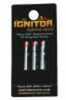 NuFletch Ignitor Replacement Bulb Nock Red Universal 3 pk. Model: REP-BLB-RED/3PK