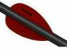 Flex Fletch Flash Real Red 2 in. 36 pk. Model: FLASH-RD