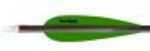 Flex Fletch FFP Vane Neon Green 4.18 in. 39 pk.. Model: FFP-418-FG-39