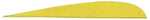 Gateway Parabolic Feathers Neon Yellow 4 in. LW 100 pk. Model: 400LPSFY-100