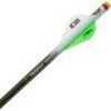 Trophy Taker Shrink Fletch White Tube 2 Neon Green/1 Blazer Vane 6 Pack Model: T2230