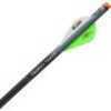 Trophy Taker Shrink Fletch Gray Tube 2 Neon Green/1 White Blazer Vane 6 Pack Model: T2234