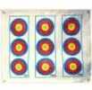 Morrell Polypropylene Target Face 3 Spot Vertical Model: 724