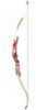 Pse Optima Recurve Bow Red 66 In. 30 Lbs. Left Hand Model: 3726lrd6630k