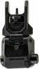 Kriss USA Front Flip-Up Sight Black Steel DA-FSBL00