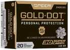 Speer Ammunition Gold Dot 30SC 115Gr HP 20/200  24261Gd