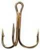 Mustad Treble Hook Bronze 25/Box Md#: 3551-5/0