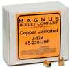 Magnus 45 ACP .451 Diameter 230 Grain Jacketed  Hollow Point 250 Count