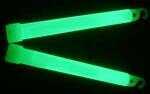 American Maple Glow Stick 2In 2Pk Green W/Rod Tip Clip On 50Ea In Pop Box