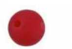 Bayou Rattler Sonar Ballz 5Pk Red Model: BR0001