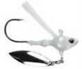 Fish Head Spin Weedless 1/4Oz 1Pk Pearl White Model: 1200805