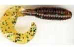 KalIns Salty Lunker Grub 3In 10Pk Pump S&P/Green Fk