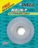 Malin Seven Strand SS Wire Black 30ft .024Dia 20Lb W/12 Sl