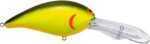 Norman Fat-Boy Crankbait 7/16Oz 2In 4ft Chartreuse/Black Back Md#: FB-B09