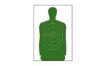 Action Target B-27S Standard Full Size Green Silhouette 24"x45" 1 B-27SGREEN-1