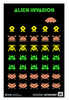 Action Target Alien Invasion Target Multi Color. 23"x35" 100 Per Box