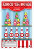 Action Target Knock-'em-down Target Multi Color 23"x35" 100 Per Box Gs-carbttl-100