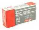 9mm Luger 147 Grain FMJ-FLAT 50 Rounds Aguila Ammunition