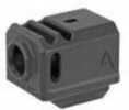 Agency Arms Gen3 Compensator Features two chamber design-2 vertical ports and 2 side venting Front sight hole