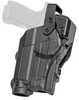 Rapid Force Duty Holster Outside The Waistband Level 3 Retention Fits Sig P320c With Light And Red