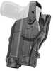 Rapid Force Duty Holster Outside The Waistband Level 3 Retention Fits Sig P320c With Light Mid Ride