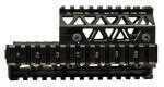 Arsenal Inc. PR-01 Precision Picatinny Quad Rail Handguard System Black Finish 14 Rails On Bottom and Sides 9 T