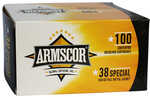 Armscor Ammo 38 Special 158 Grain Full Metal Jacket 100 Round Box 50449