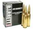 416 Barrett 395 Grain Solid 10 Rounds Ammunition