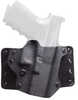 BlackPoint Tactical Leather Wing OWB Outside Waistband Holster Fits Sig P365 X-Macro Right Hand & Kydex Construc